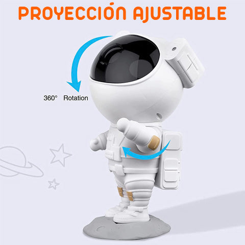 Astronauta Proyector De Nebulosas y Universos